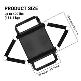 Calf Sling for Weighing 30"*25" inch, Up to 400 LB Assist Weight Scale for Baby Calf, Lamb, Alpaca, Dog