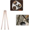 Stainless steel campfire tripod, camping tripod, barbecue accessories, campfire tripod,