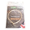 Twin pack fluorocarbon 50cm carp Leaders Quick Change swivels fused