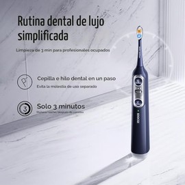 Soocas NEOS II Electric Toothbrush with Water Flosser Combo, Dark Violet