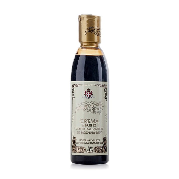 Giuseppe Giusti Italian Crema Balsamic Glaze Vinegar Reduction of Modena IGP 8.45 fl oz (250ml)