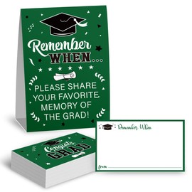 2024 Graduation Advice Cards for The Graduate(1+25 Cards), Graduation Party Games Ideas Activities Supplies, for Graduate Decorations Favor High School and College, Grad Celebration