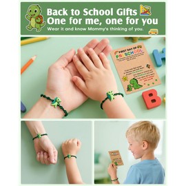 ORISPRE First Day of Preschool Pre K Bracelet Mommy and Me Back to School Gifts Mom Mother Son Bracelet