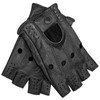 German Wear Driving Half Finger Fingerless Driving Gloves Leather Gloves