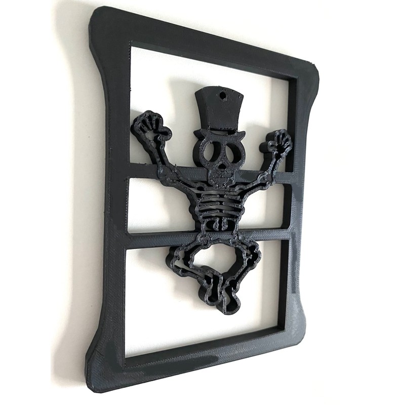 Dancing Skeleton in 3D for Jeep Wrangler Led Version JK/JKU/JL