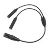 Aviation Headset Adapter GA Dual Plug to Airbus 5 Pin