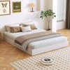 Arhomefurni Box Spring, Metal Frame Mattress Foundation with Fabric Cover,