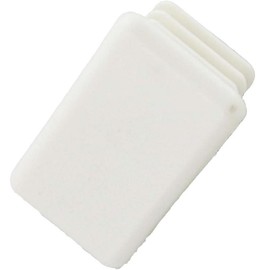 Electrical Galvanised Steel Channel (Strut) & Accessories (21mm Channel End Caps White PVC (10's))