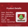Christmas Tree 3D Memo Pad Innovative Paper Carving Art 3D