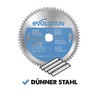 Evolution Power Tools T210TCT-68CS cirkelzaagblad (TCT-zaagblad) for het zagen van