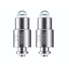 PakCan Compatible with Welch Allyn 2 Pcs Halogen Replacement Bulbs 06500-U (Set of 2 pcs)