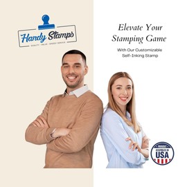 Handy Stamps | Notary Stamp - True Copy of Original (57 x 21 mm) | Self Inking True Copy Stamp for Notary Use