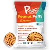 Pnuff Crunch Peanut Butter Puffs - Healthy Snacks, Low Calorie