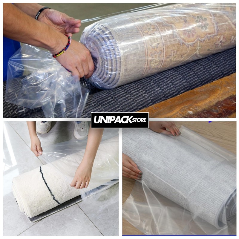 Rug Storage Bag – Extra-Long 390” Carpet Bag, Cut-to-Use Convenience