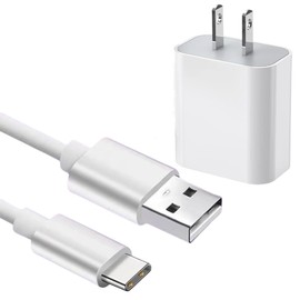 Charger Charging Cable Compatible with SimpleHuman 8" Round Sensor Makeup Cosmetic Mirror (2022 New Model) ST3052 ST3053 ST3054 ST3055 ST3034,etc-6.6 ft (Only for Type C Ports)