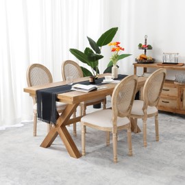 Chassic Farmhouse Style Table Runners, Rustic Boho 90 inches Long Table Runner for Dining Room,Holiday, Party and Wedding Tabletops Decor, 14 x 90 inch - Black