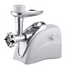 Brentwood MG-400W Electric Meat Grinder, Sausage Stuffer, White
