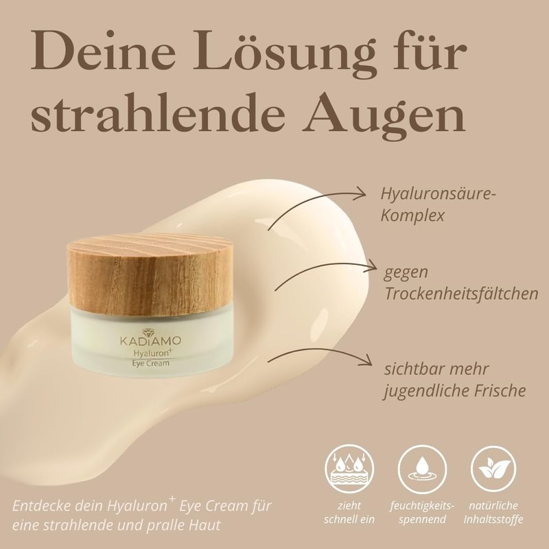 KADIAMO Hyaluron+ Eye Cream 15 ml