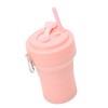 Folding Coffee Cup Silicone Heat Insulation Good Sealing Collapsible Water
