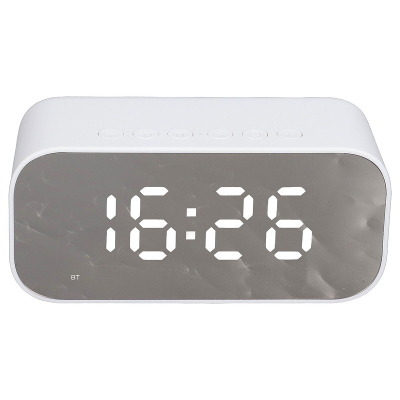 Alarm Clock Radio Portable Dimmer Control Dual Alarm FM Alarm