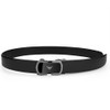 VANNANBA Leather Ratchet Belts for Men Automatic Buckle Casual Belt,with