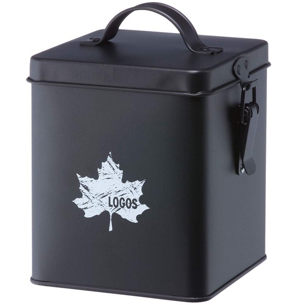 LOGOS 81340201 Metal Palm Box, Black, Approx. Width 5.3 x
