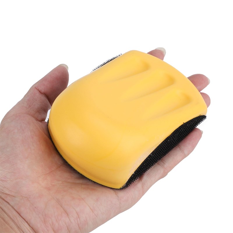 PU Foam Hand Sanding Pad Block Polishing Sanding Disc 5