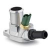 Twilight Garage Engine Coolant Thermostat Housing with Sensor & Gasket