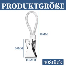 Set of 40 Towel Clips for Towels Bathroom Clips, Clamp Hooks Apply to Towels Tea Towel Holder Clips Tea Towels Towel Hanger Clips