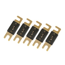 ACROPIX ANL Fuse 50A Car Vehicle Truck Motorcycle Boat Auto Audio Amplifier Black 5pcs