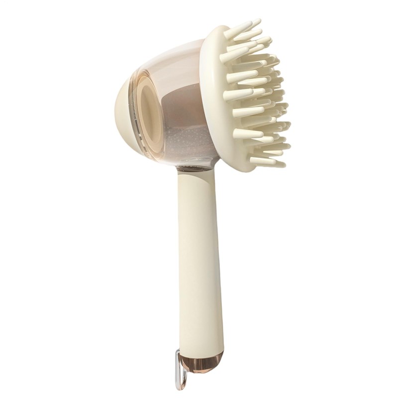 Dog Bath Brush - Paw Cleaning Brush with Soap Dispenser,Deep