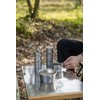 Camping Moon CC-51-H Camp Coffee Canister, 2 Tiers, CNC Cutting