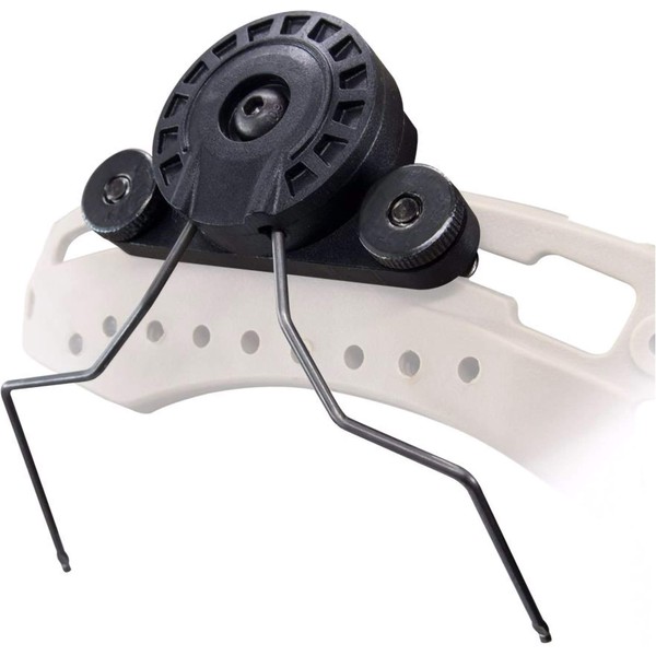 Evike OPSMEN Helmet Rail Adapter Mounting Kit for Earmor Electronic Headsets, Unisex, Exfil, One Size