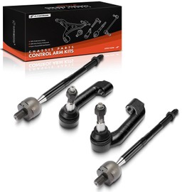 A-Premium Set of 4, Front Inner & Outer Tie Rod End Kit, Compatible with Ford F-150 F150 2021-2024, Expedition 2022-2024 & Lincoln Navigator 2022-2024