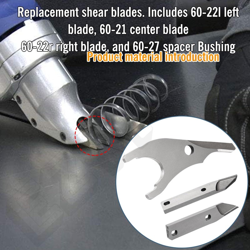Replacement Blade for 18-gauge shear cutter for kett kit102, 102