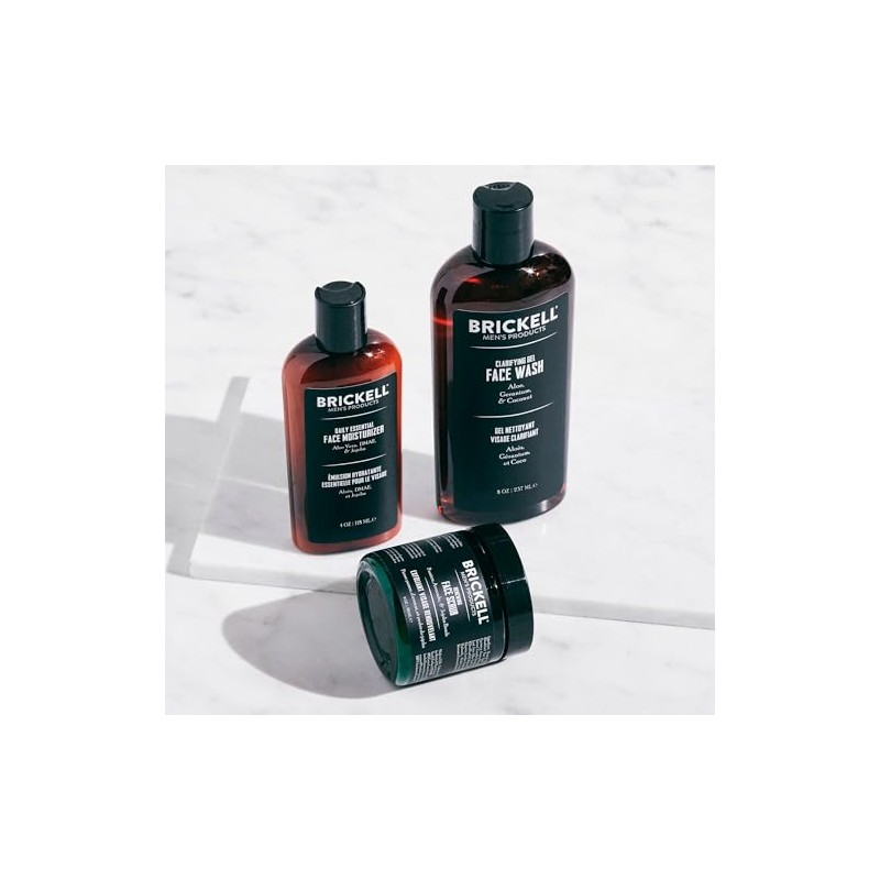 Brickell Men's Daily Advanced Face Care Routine I - Gel