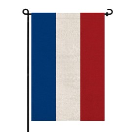 Pretty_jessie Netherlands Flag Dutch Garden Flags 12x18 Double-Sided Small Burlap Yard Flag Decorations for Outdoors(Netherlands)