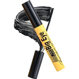 Bluemega Rímel de Cepillo Ultra Fino para Alargar y Rizar las Pestañas Acabado Largo y Volumen, Sin Manchar ni Desvanecerse, Fórmula Resistente, Ojos Perfectos Todo el Día