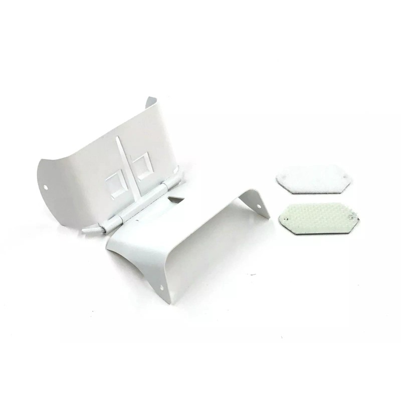 GutterWorks.com DOWNSPOUT EXTENSION FLIP-UP HINGE - 3X4 A WHITE
