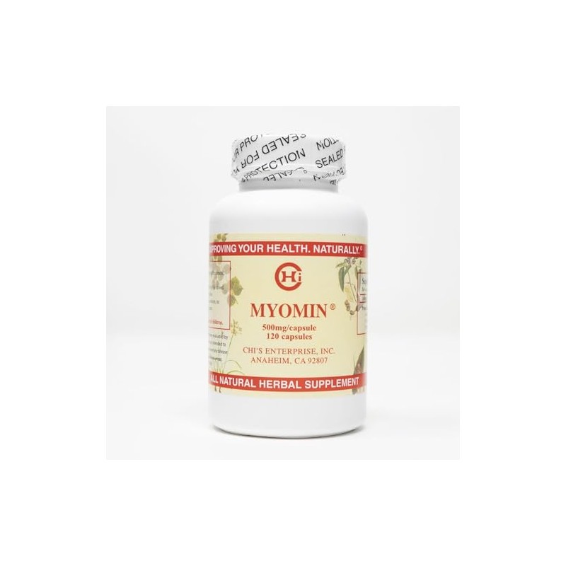 Chi's Enterprise 120 Piece Myomin Promotes Healthy Hormone Levels 500mg