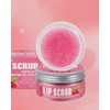 Klovis Lip Scrub & Lip Balm Duo – Exfoliating &