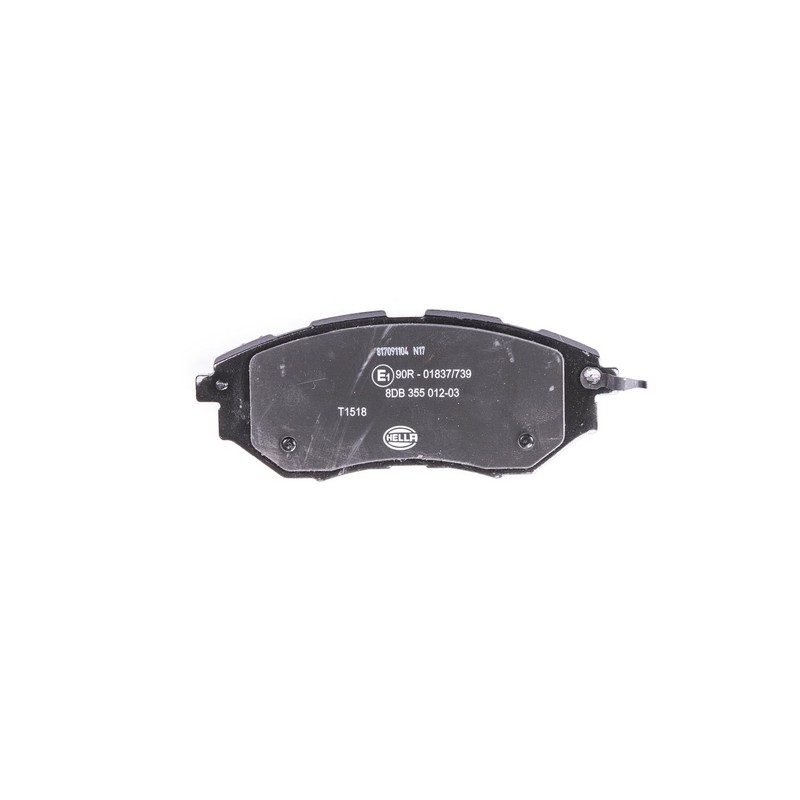 HELLA PAGID 8DB 355 012-031 Brake Pad Set, disc brake,
