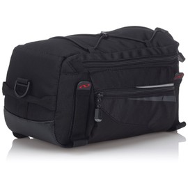 Norco 0248AS Fahrradtasche Idaho Gepäckträgertasche, Schwarz, 31 x20x17cm,7.5Liter