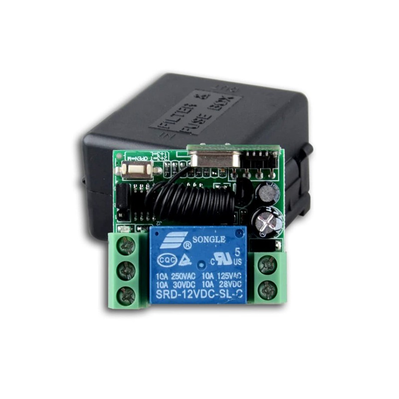 CENTURY AOKE DC 12V Wireless Relay Remote Control Latch Switch