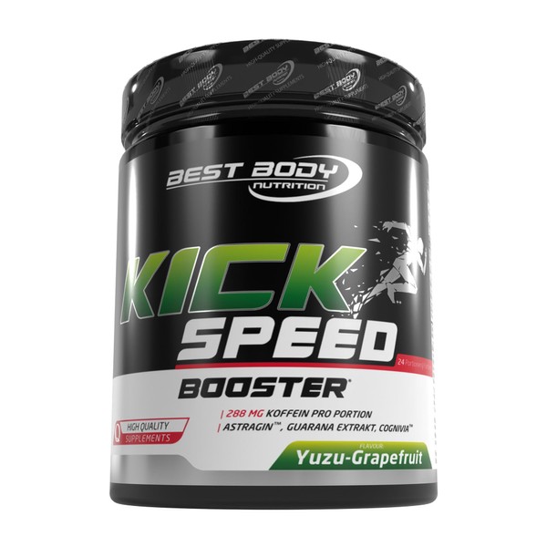 Best Body Nutrition - Professional Kick Speed Booster - Yuzu Grapefruit - 600g Tin
