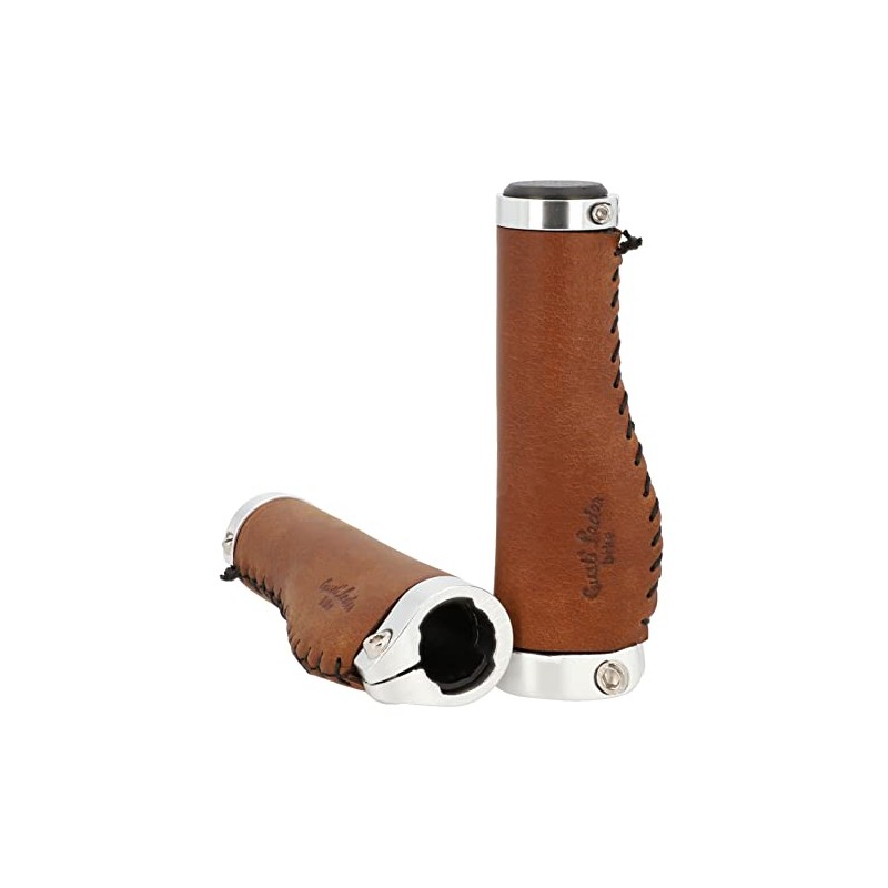 Gusti Phil A. Genuine Leather Handlebar Grip Bicycle Grip Leather