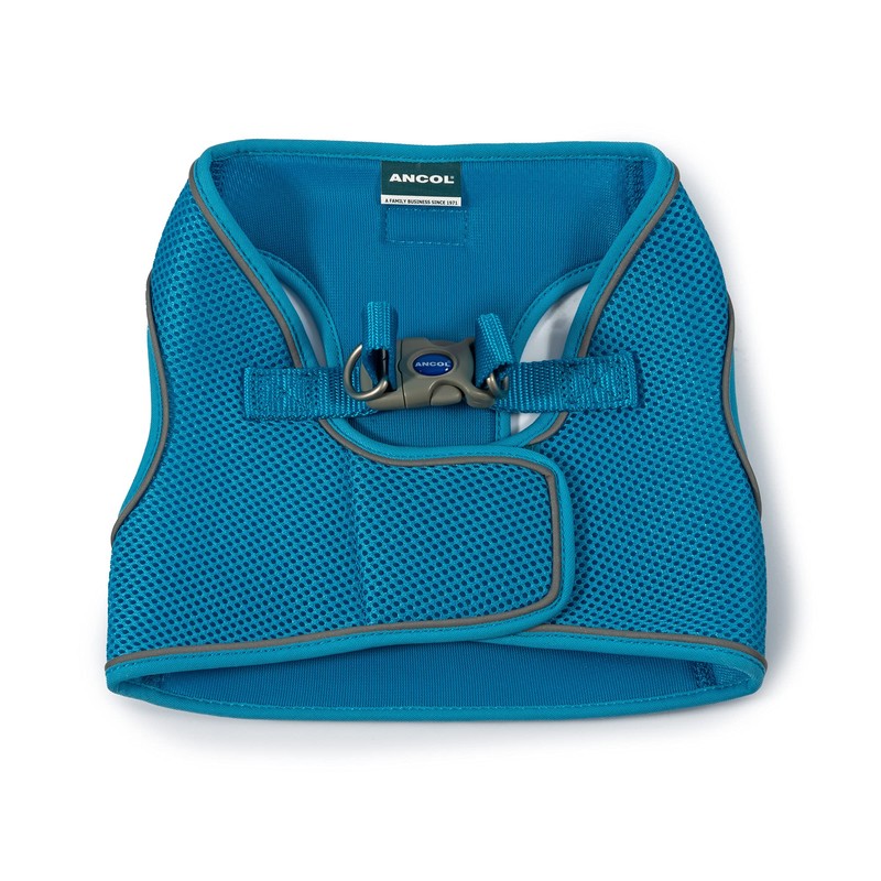 Ancol Viva Step-in Comfort Harness Blue .Medium- To fit 46-54cm