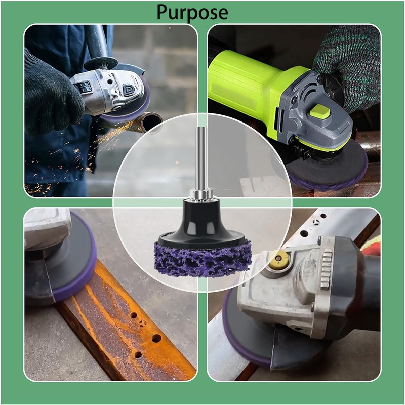 3" Quick Change Easy Strip Discs for Drill Die Grinder,