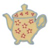 Staedter Teapot or Coffee Pot Embossing Cookie Cutter, Silver, 8