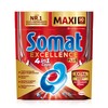 Somat Excellence Plus 4-in-1 Caps (50 Caps), Dishwasher Tablets in